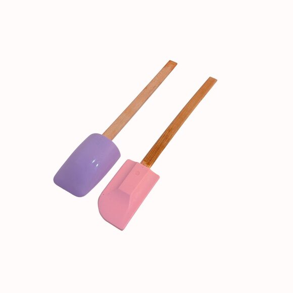 Williams-Sonoma Silicone Spatula Set Heat Resistant Baking Kitchen Cooking Tools - Picture 6 of 15